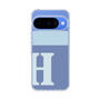 スリムプロテクションケース［ オリジナル - initial two tone - H blue ］