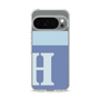 スリムプロテクションケース［ オリジナル - initial two tone - H blue ］