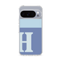 スリムプロテクションケース［ オリジナル - initial two tone - H blue ］