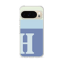 スリムプロテクションケース［ オリジナル - initial two tone - H blue ］