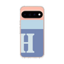 スリムプロテクションケース［ オリジナル - initial two tone - H blue ］