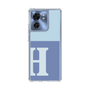 スリムプロテクションケース［ オリジナル - initial two tone - H blue ］