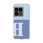 スリムプロテクションケース［ オリジナル - initial two tone - H blue ］