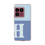 スリムプロテクションケース［ オリジナル - initial two tone - H blue ］