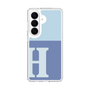 スリムプロテクションケース［ オリジナル - initial two tone - H blue ］
