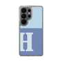 スリムプロテクションケース［ オリジナル - initial two tone - H blue ］