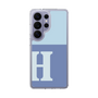 スリムプロテクションケース［ オリジナル - initial two tone - H blue ］