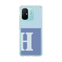スリムプロテクションケース［ オリジナル - initial two tone - H blue ］