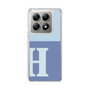 スリムプロテクションケース［ オリジナル - initial two tone - H blue ］
