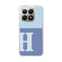 スリムプロテクションケース［ オリジナル - initial two tone - H blue ］