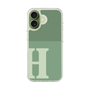 スリムプロテクションケース［ オリジナル - initial two tone - H green ］