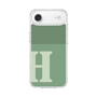 スリムプロテクションケース［ オリジナル - initial two tone - H green ］