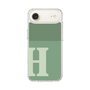 スリムプロテクションケース［ オリジナル - initial two tone - H green ］