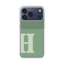 スリムプロテクションケース［ オリジナル - initial two tone - H green ］