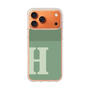 スリムプロテクションケース［ オリジナル - initial two tone - H green ］