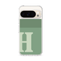 スリムプロテクションケース［ オリジナル - initial two tone - H green ］