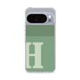 スリムプロテクションケース［ オリジナル - initial two tone - H green ］