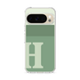 スリムプロテクションケース［ オリジナル - initial two tone - H green ］
