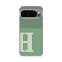 スリムプロテクションケース［ オリジナル - initial two tone - H green ］