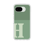 スリムプロテクションケース［ オリジナル - initial two tone - H green ］