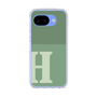 スリムプロテクションケース［ オリジナル - initial two tone - H green ］