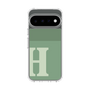 スリムプロテクションケース［ オリジナル - initial two tone - H green ］