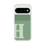 スリムプロテクションケース［ オリジナル - initial two tone - H green ］