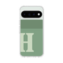 スリムプロテクションケース［ オリジナル - initial two tone - H green ］