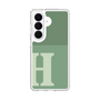 スリムプロテクションケース［ オリジナル - initial two tone - H green ］