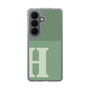 スリムプロテクションケース［ オリジナル - initial two tone - H green ］