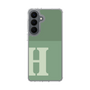 スリムプロテクションケース［ オリジナル - initial two tone - H green ］