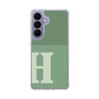 スリムプロテクションケース［ オリジナル - initial two tone - H green ］