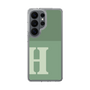 スリムプロテクションケース［ オリジナル - initial two tone - H green ］