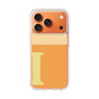 スリムプロテクションケース［ オリジナル - initial two tone - I orange ］