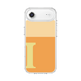 スリムプロテクションケース［ オリジナル - initial two tone - I orange ］