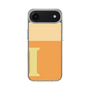 スリムプロテクションケース［ オリジナル - initial two tone - I orange ］