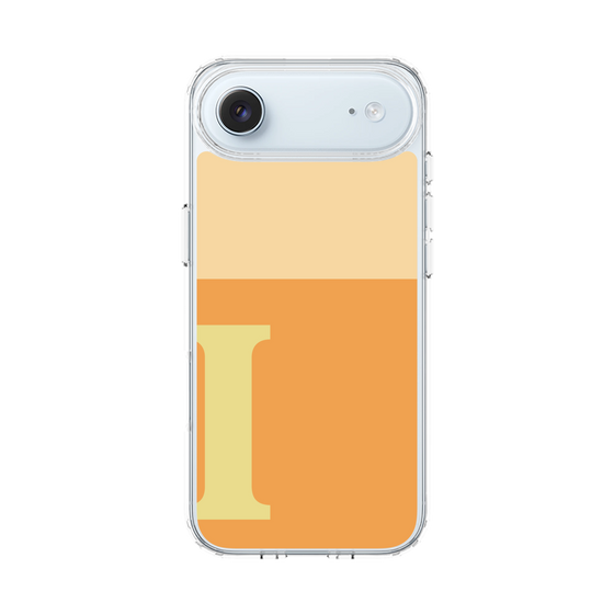 スリムプロテクションケース［ オリジナル - initial two tone - I orange ］