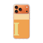 スリムプロテクションケース［ オリジナル - initial two tone - I orange ］