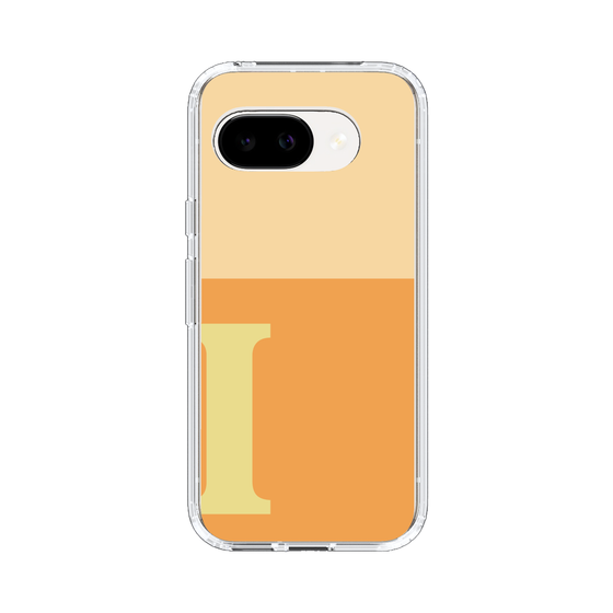スリムプロテクションケース［ オリジナル - initial two tone - I orange ］