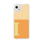 スリムプロテクションケース［ オリジナル - initial two tone - I orange ］