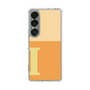 スリムプロテクションケース［ オリジナル - initial two tone - I orange ］