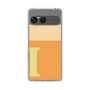 スリムプロテクションケース［ オリジナル - initial two tone - I orange ］