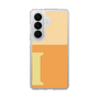 スリムプロテクションケース［ オリジナル - initial two tone - I orange ］