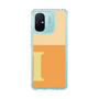 スリムプロテクションケース［ オリジナル - initial two tone - I orange ］