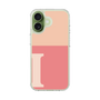スリムプロテクションケース［ オリジナル - initial two tone - I pink ］