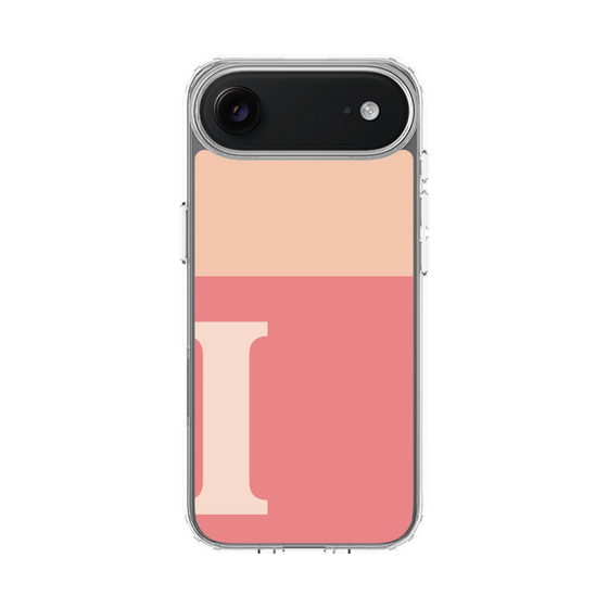 スリムプロテクションケース［ オリジナル - initial two tone - I pink ］
