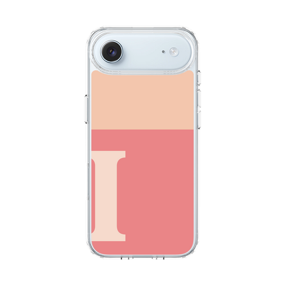 スリムプロテクションケース［ オリジナル - initial two tone - I pink ］
