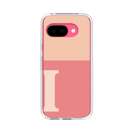 スリムプロテクションケース［ オリジナル - initial two tone - I pink ］