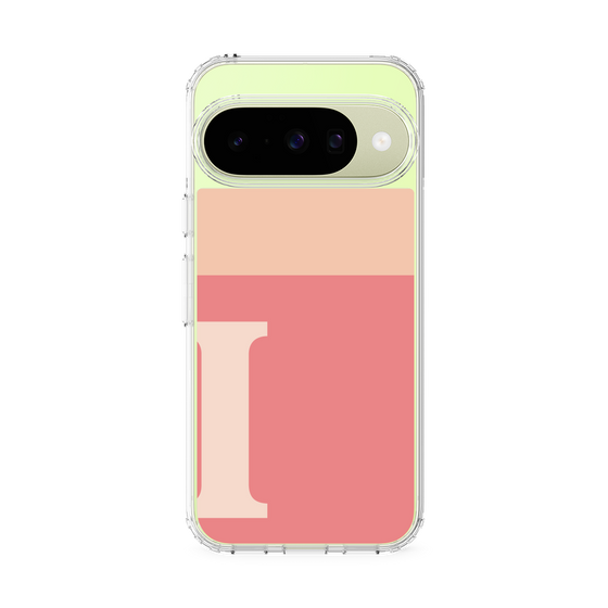スリムプロテクションケース［ オリジナル - initial two tone - I pink ］