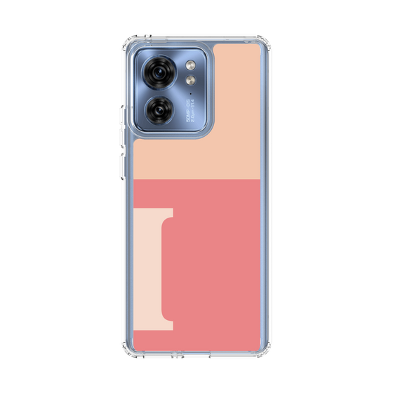スリムプロテクションケース［ オリジナル - initial two tone - I pink ］